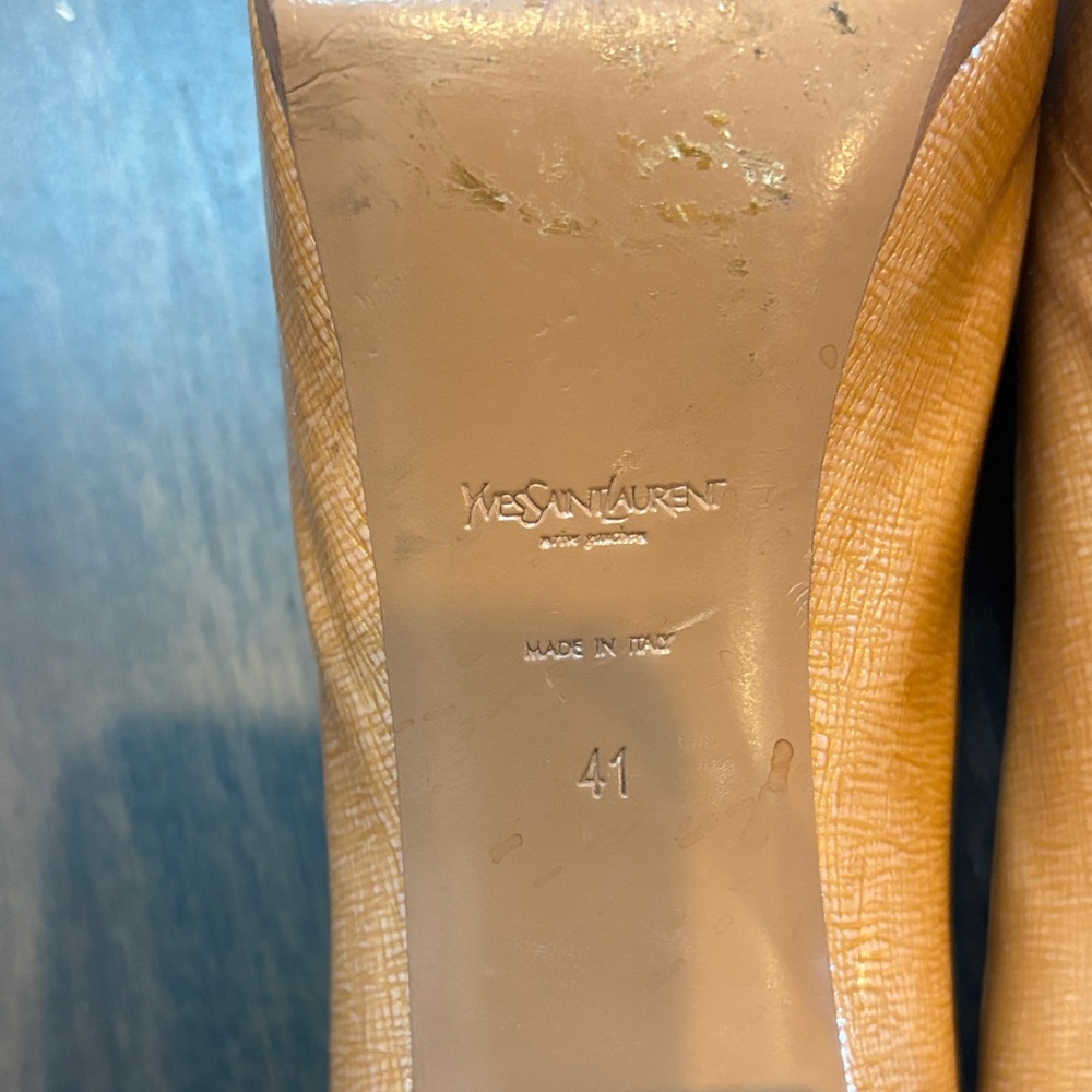 YSL Tribtoo Platform Pump - Rose Patent Leather - size 41 - Picture 9 of 9